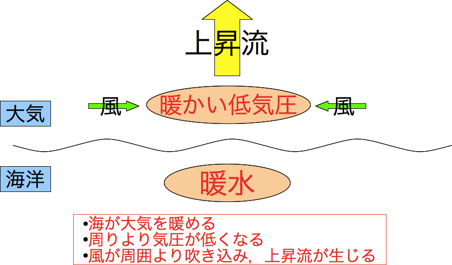 中高緯度の海洋が大気に影響する仕組み2